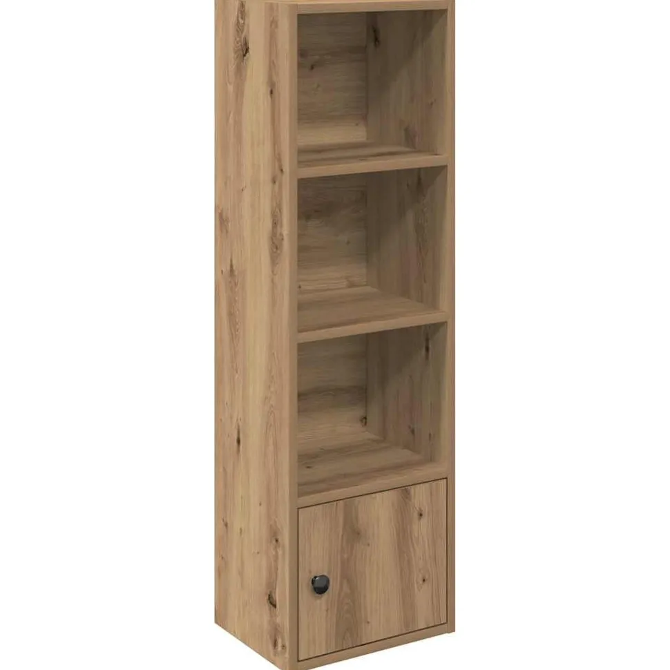 Kirjahylly artesaani tammi 31x24x102 cm tekninen puu (60345)