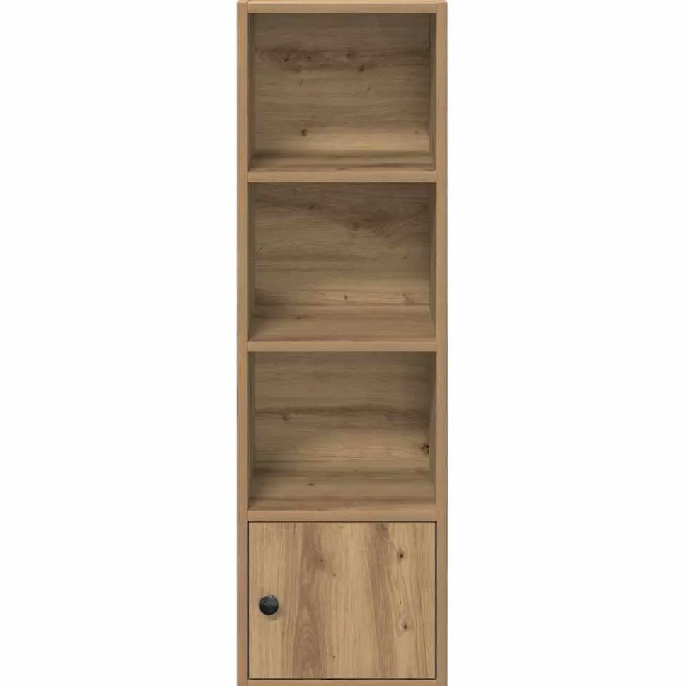 Kirjahylly artesaani tammi 31x24x102 cm tekninen puu (60345)