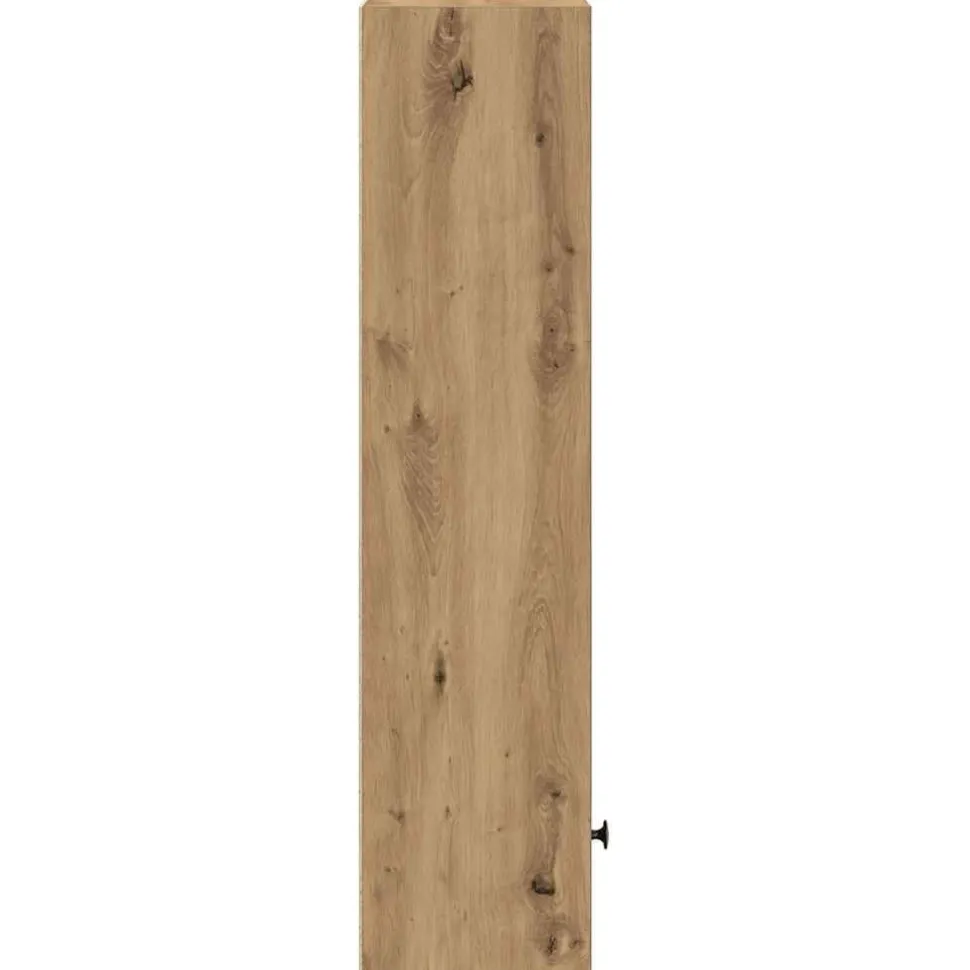 Kirjahylly artesaani tammi 31x24x102 cm tekninen puu (60345)