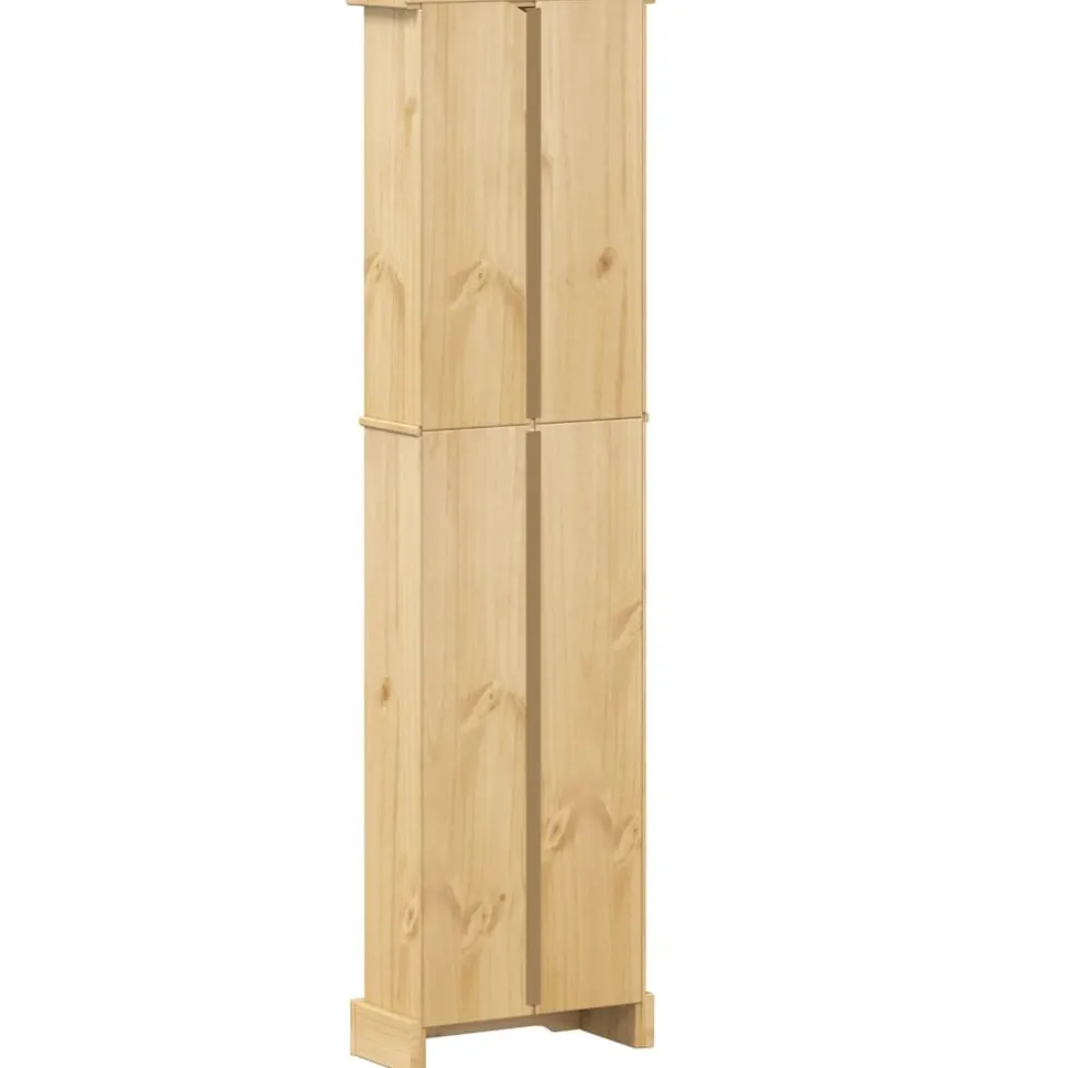 Kirjahylly Corona 46x20x170 cm täysi mänty (02779)