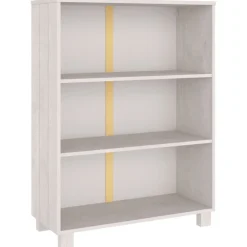 Kirjahylly Hamar 85x35x112 cm mänty valkoinen