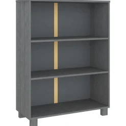 Kirjahylly Hamar 85x35x112 cm mänty valkoinen