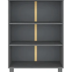 Kirjahylly Hamar 85x35x112 cm mänty valkoinen