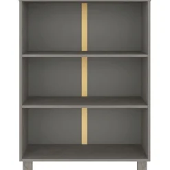 Kirjahylly Hamar 85x35x112 cm mänty valkoinen
