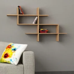 Kirjahylly Linento Furniture Halic, tammipuu
