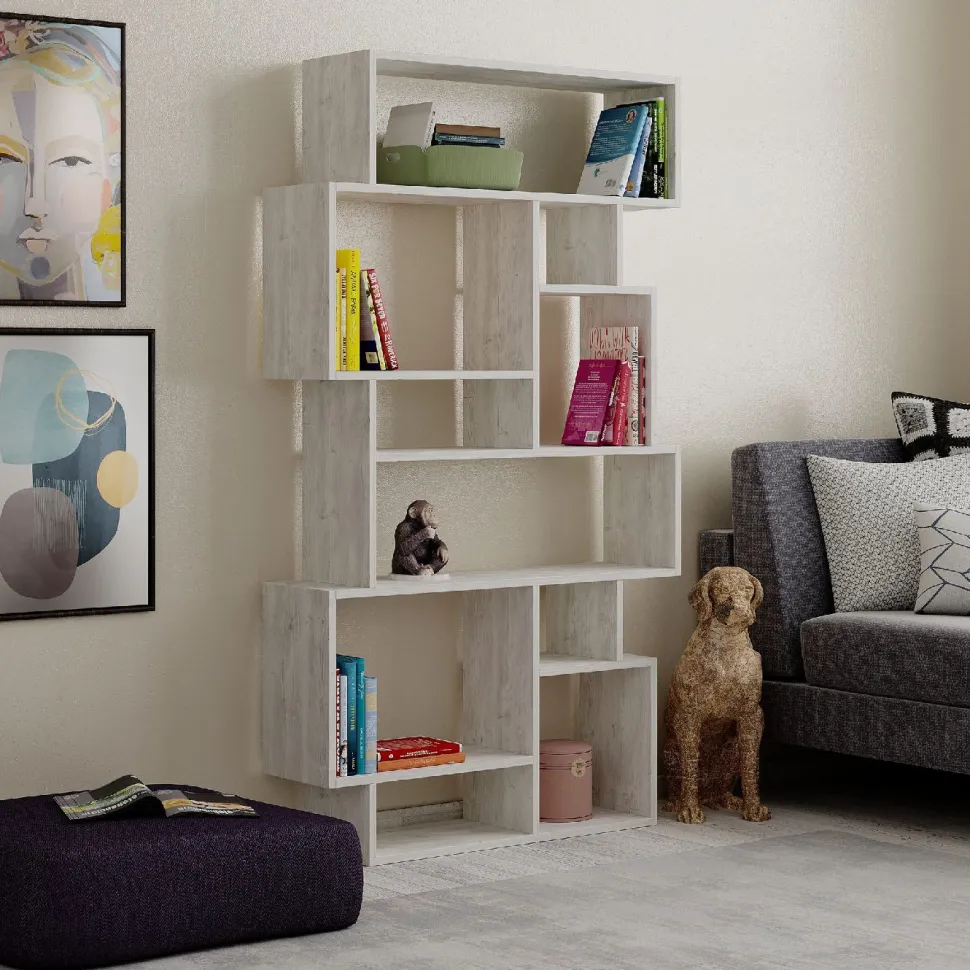 Kirjahylly Linento Furniture Karmato, eri värejä
