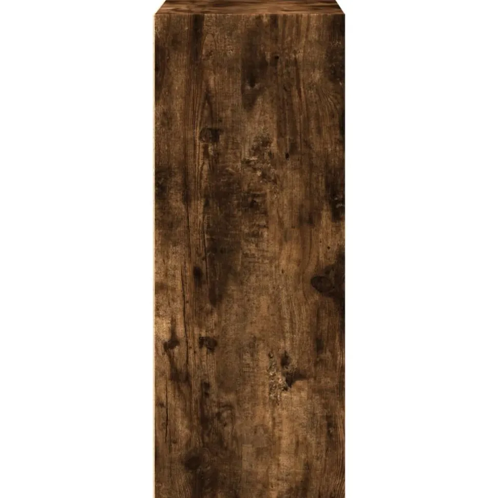 Kirjahylly savutammi 60x30x77 cm tekninen puu (57894)