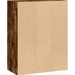 Kirjahylly savutammi 60x30x77 cm tekninen puu (57894)