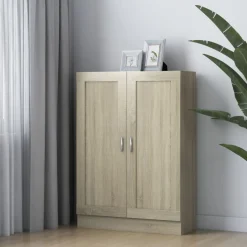 Kirjahylly sonoma-tammi 82,5x30,5x115 cm lastulevy