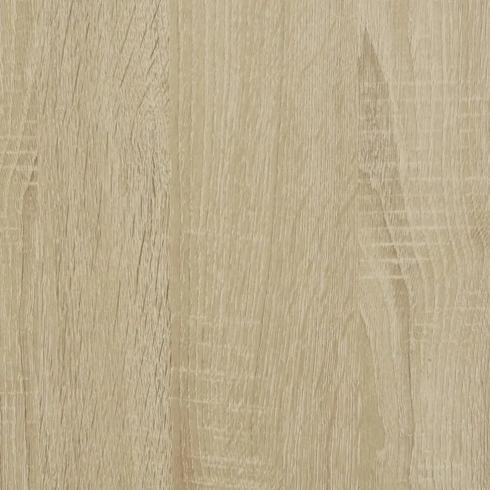 Kirjahylly Sonoma-tammi 137,5x29x137,5 cm lastulevy (10291)