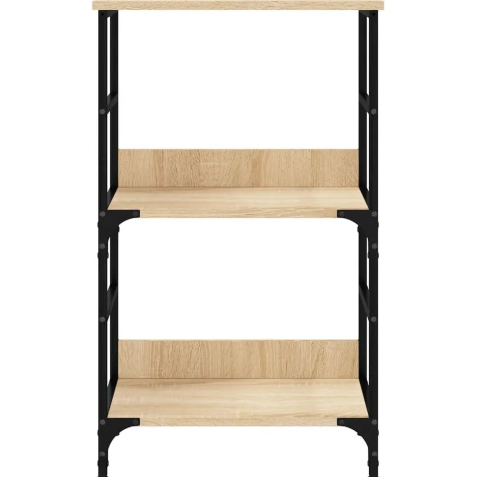 Kirjahylly Sonoma-tammi 50x33x82 cm tekninen puu (35265)