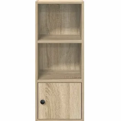 Kirjahylly Sonoma-tammi 31x24x77 cm tekninen puu (60330)