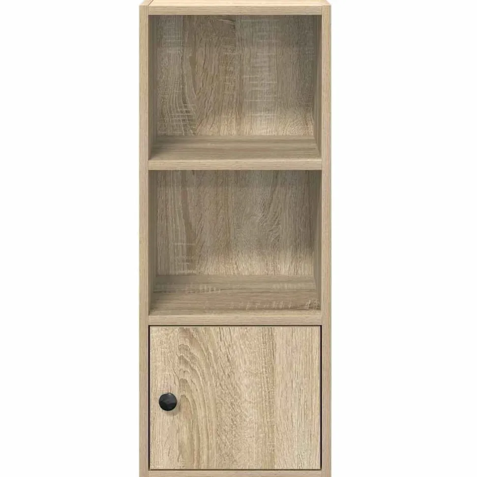 Kirjahylly Sonoma-tammi 31x24x77 cm tekninen puu (60330)
