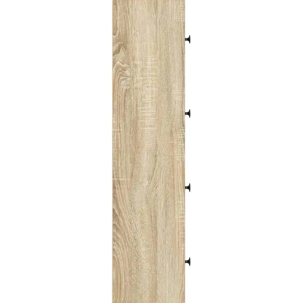 Kirjahylly Sonoma-tammi 40x24x102 cm tekninen puu (60375)