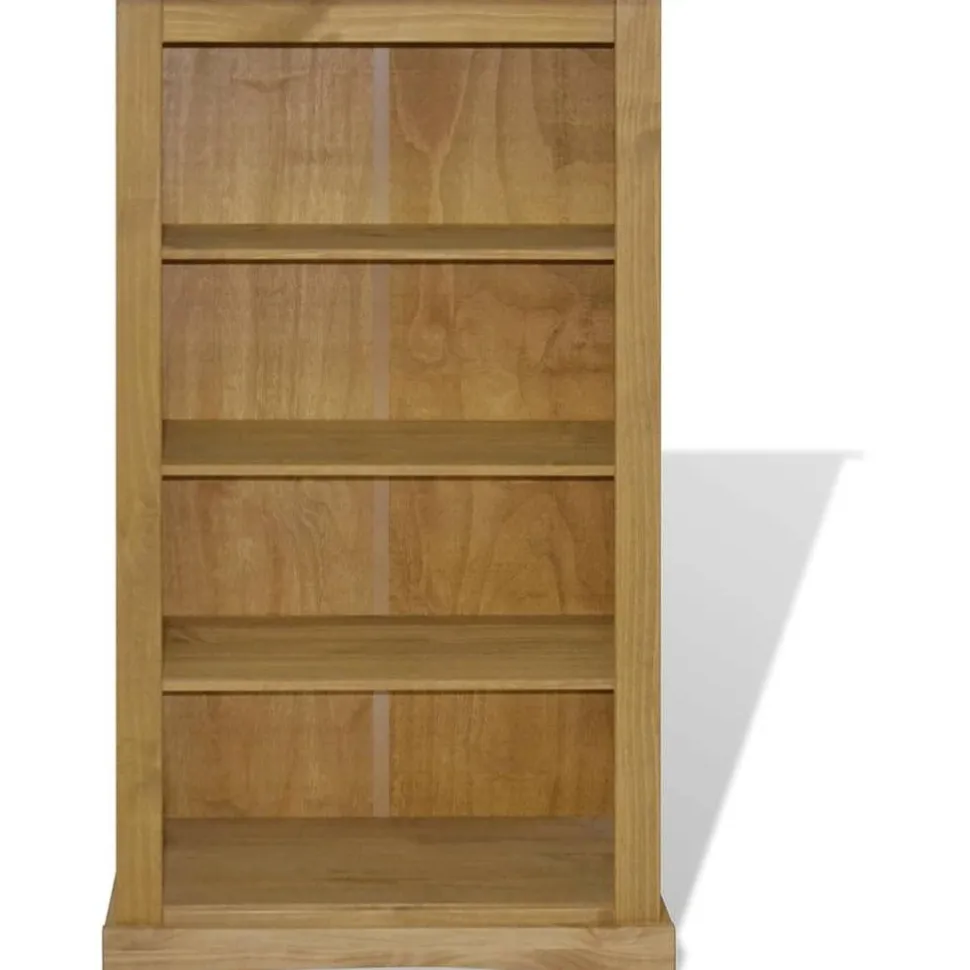 Kirjahylly 4 tasoa meksikon mänty corona-sarja 81x29x150cm