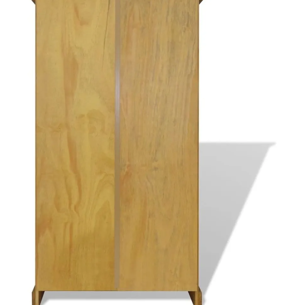 Kirjahylly 4 tasoa meksikon mänty corona-sarja 81x29x150cm