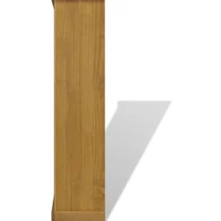 Kirjahylly 4 tasoa meksikon mänty corona-sarja 81x29x150cm