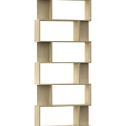 Kirjahylly/tilanjakaja sonoma tammi 80x24x192 cm lastulevy