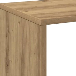 Kirjahylly/Tilanjakaja tammi 69,5x29x69,5 cm tekninen puu (58011)