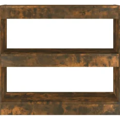 Kirjahylly/tilanjakaja 80x30x72 cm betoninharmaa