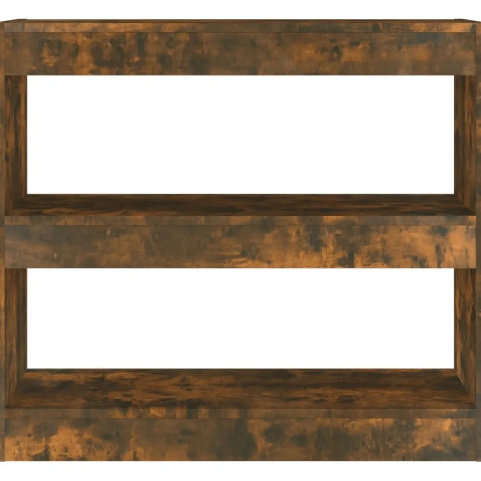 Kirjahylly/tilanjakaja 80x30x72 cm betoninharmaa
