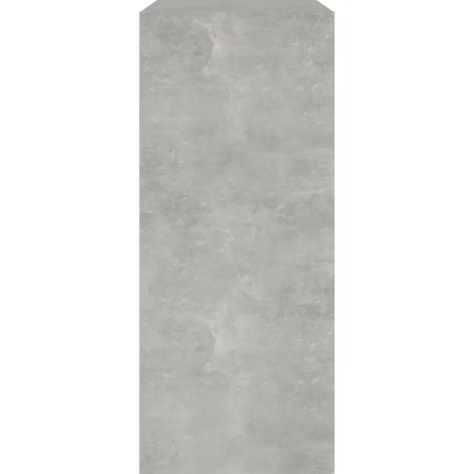 Kirjahylly/tilanjakaja 80x30x72 cm betoninharmaa