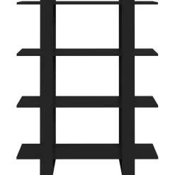 Kirjahylly/tilanjakaja 100x30x123,5 cm betoninharmaa