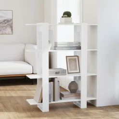 Kirjahylly/tilanjakaja 100x30x123,5 cm betoninharmaa