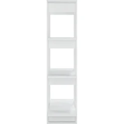 Kirjahylly/tilanjakaja 80x30x123,5 cm betoninharmaa