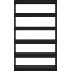 Kirjahylly/tilanjakaja 100x30x166 cm betoninharmaa