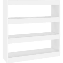 Kirjahylly/tilanjakaja 100x30x103 cm betoninharmaa