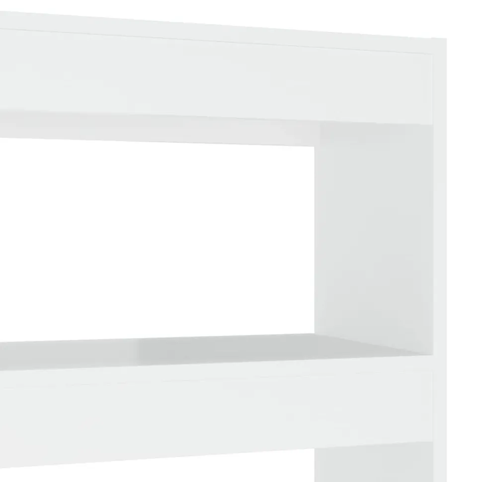 Kirjahylly/tilanjakaja 100x30x135 cm betoninharmaa