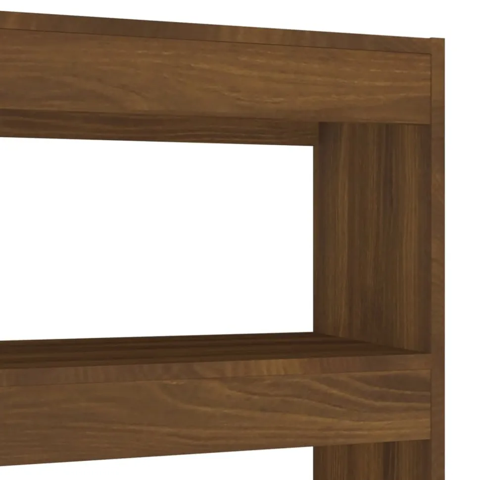 Kirjahylly/tilanjakaja 100x30x135 cm betoninharmaa