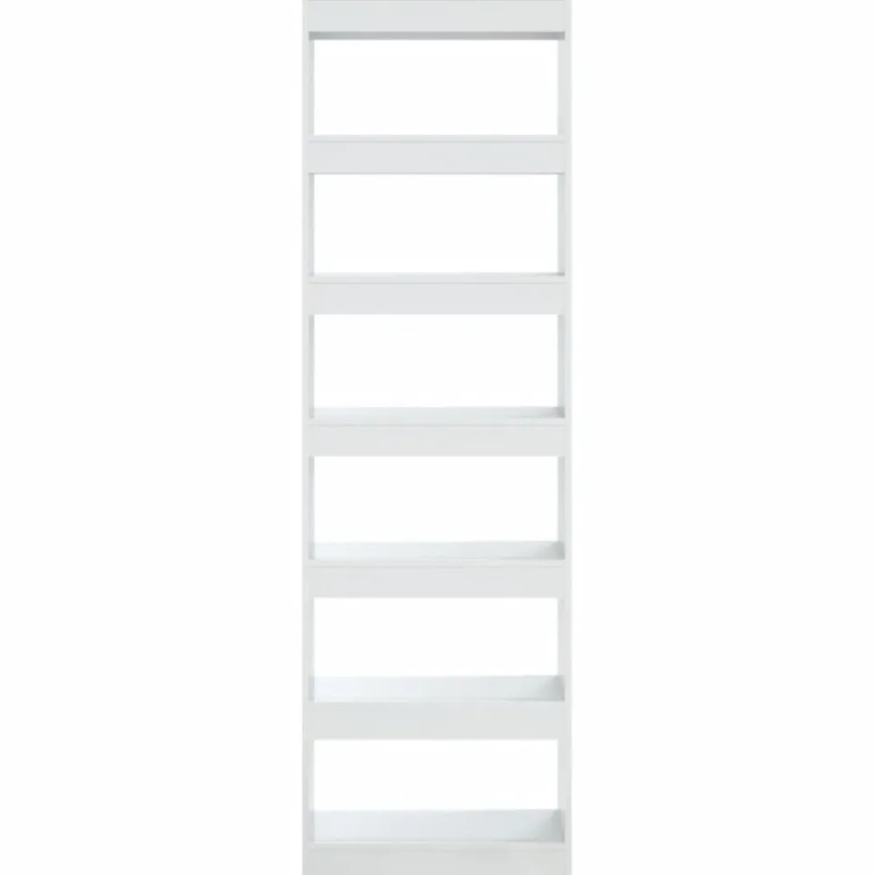 Kirjahylly/tilanjakaja 60x30x198 cm harmaa