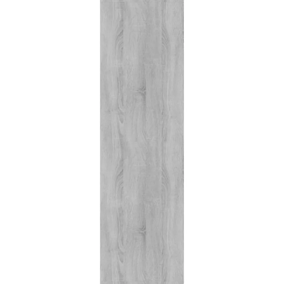 Kirjahylly/tilanjakaja 80x30x103 cm korkeakiilto valkoinen