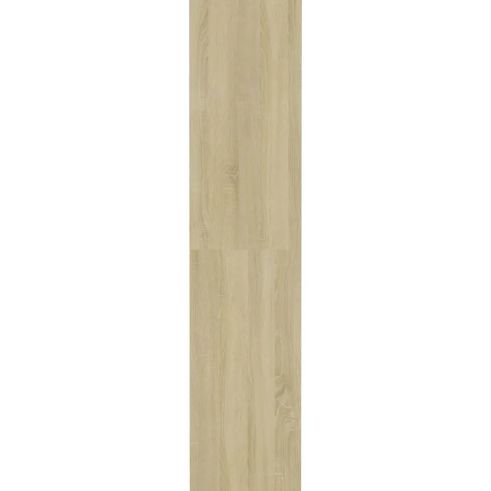 Kirjahylly/tilanjakaja 80x30x135 cm lastulevy betoninharmaa