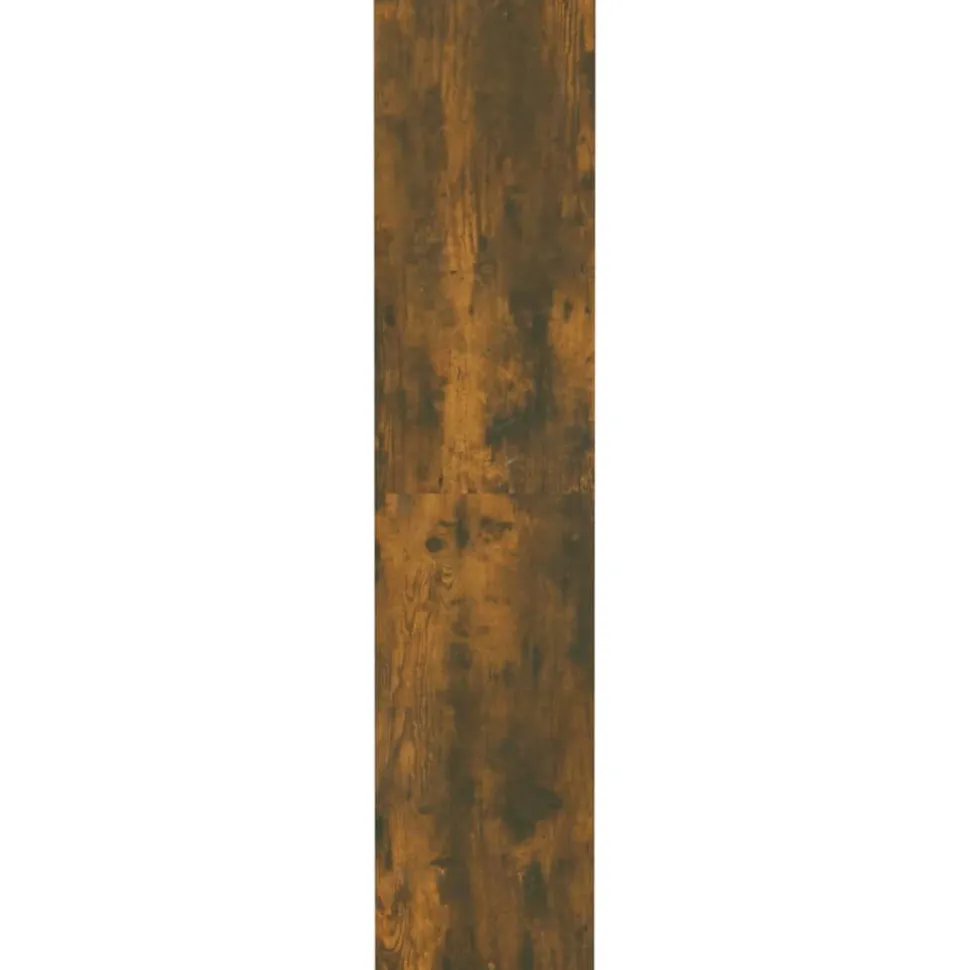 Kirjahylly/tilanjakaja 80x30x135 cm lastulevy betoninharmaa
