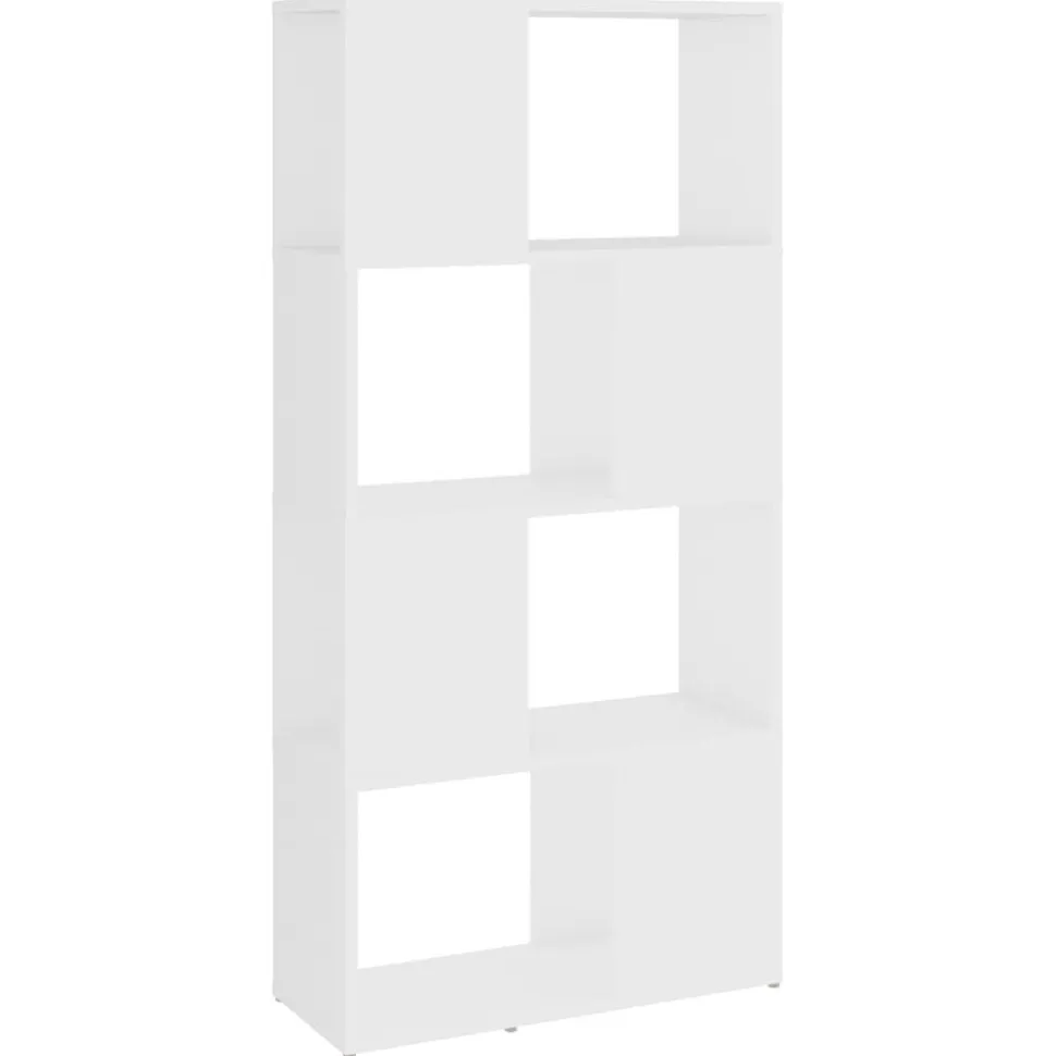 Kirjahylly/tilanjakaja 60x24x124,5 cm lastulevy tammi