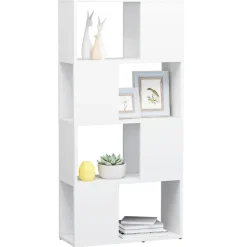 Kirjahylly/tilanjakaja 60x24x124,5 cm lastulevy tammi