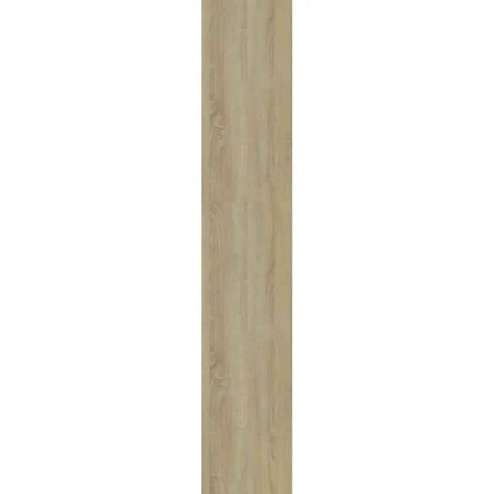 Kirjahylly/tilanjakaja 60x30x166 cm lastulevy valkoinen
