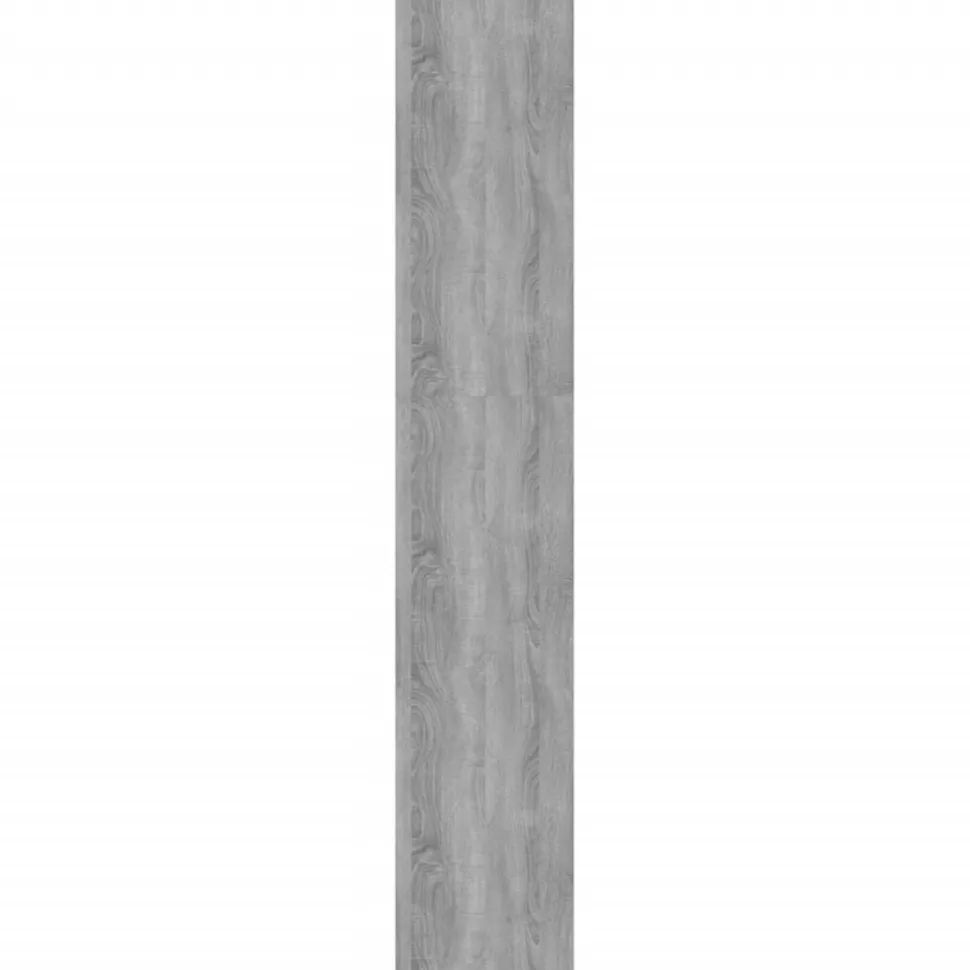 Kirjahylly/tilanjakaja 60x30x166 cm lastulevy valkoinen