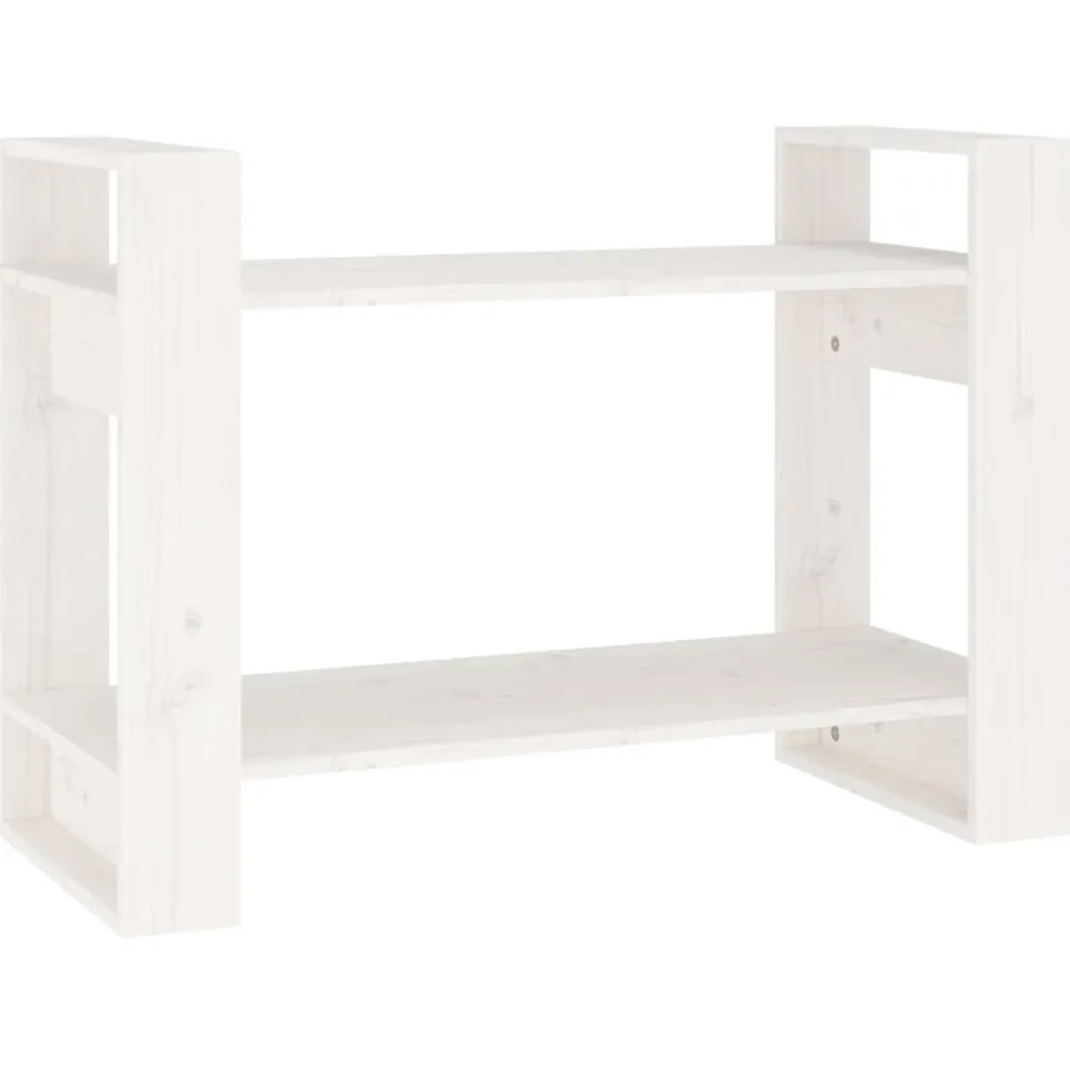Kirjahylly/tilanjakaja 80x35x56,5 cm mänty