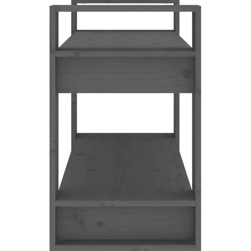 Kirjahylly/tilanjakaja 80x35x56,5 cm mänty