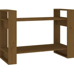 Kirjahylly/tilanjakaja 80x35x56,5 cm mänty