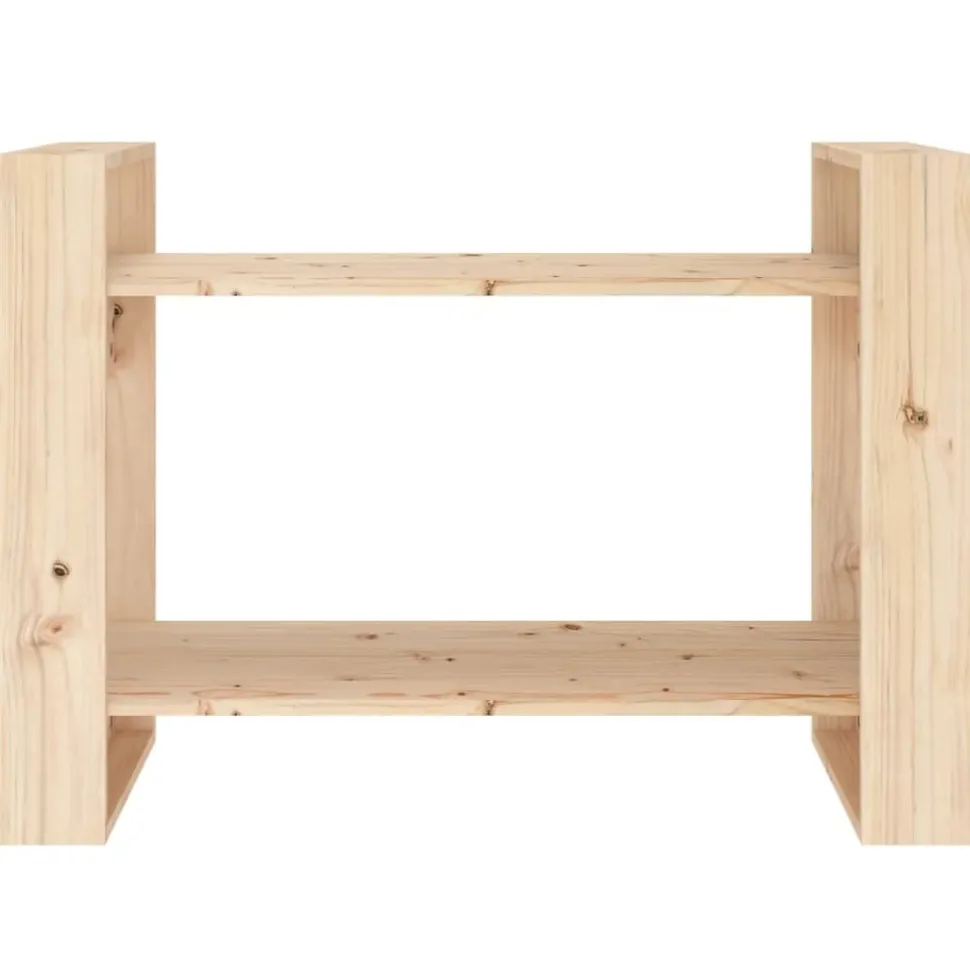 Kirjahylly/tilanjakaja 80x35x56,5 cm mänty