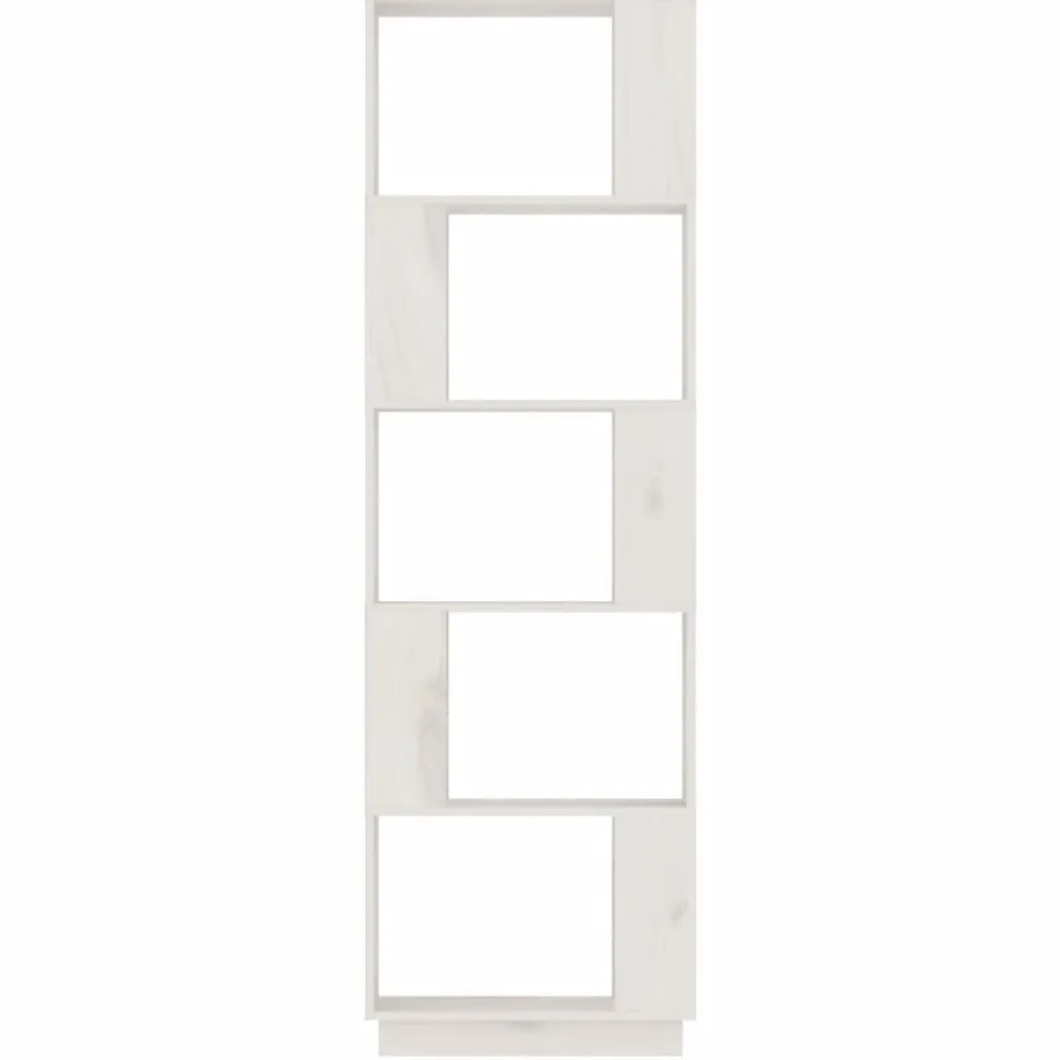 Kirjahylly/tilanjakaja 51x25x163,5 cm mänty