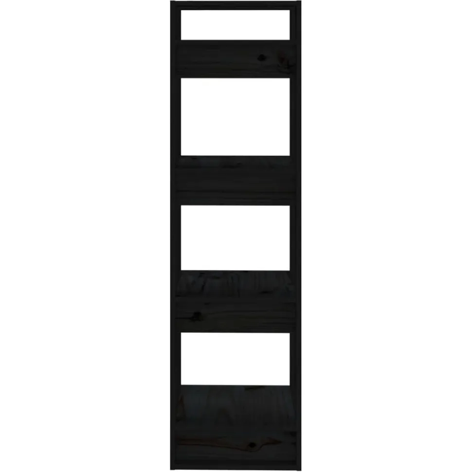 Kirjahylly/tilanjakaja 41x35x125 cm mänty