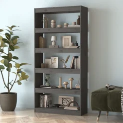 Kirjahylly/tilanjakaja 80x30x71,5-199,5cm, mänty, erikokoja ja värejä