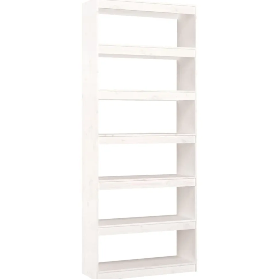 Kirjahylly/tilanjakaja 80x30x71,5-199,5cm, mänty, erikokoja ja värejä