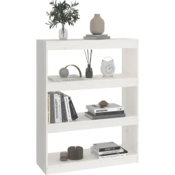 Kirjahylly/tilanjakaja 80x30x71,5-199,5cm, mänty, erikokoja ja värejä